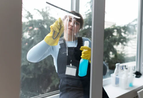 Nettoyage de vitres intérieures et extérieures à Eguenigue